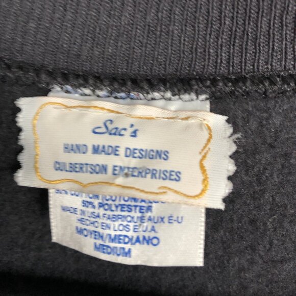 Vintage Sacs Western Jacket Womens Medium Aztec Quilted Old West Cactus Ranch - Picture 9 of 16